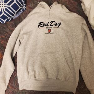 Red dog sweater